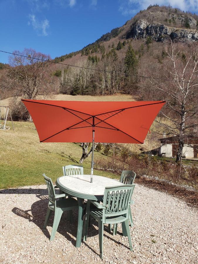Le Relais Du Tilleul Chevenoz Bagian luar foto